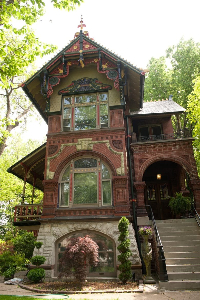 Photo: Queen Anne style home, 2137 W. Pierce, as seen on Wicker Park tour