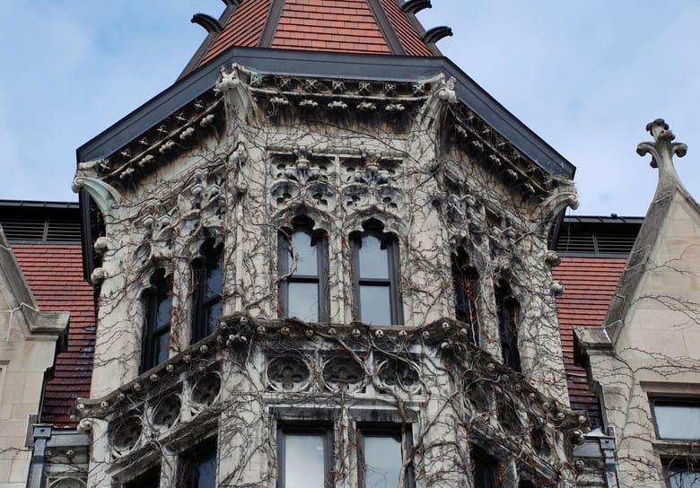 A photo of Kent Hall.